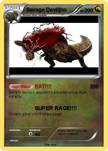 Pokemon Savage Deviljho