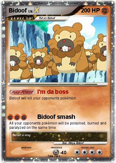 Pokemon Bidoof
