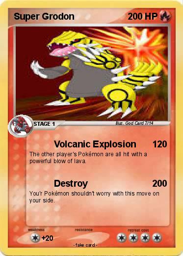 Pokemon Super Grodon
