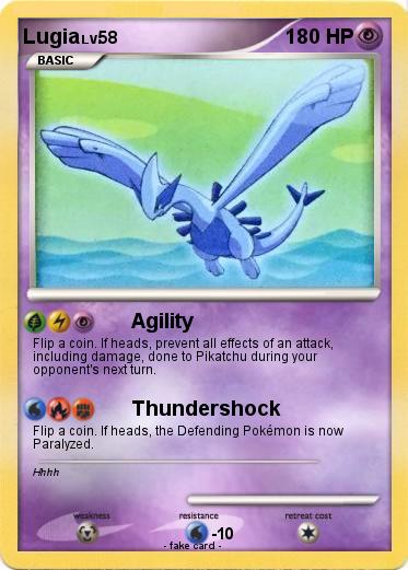 Pokemon Lugia