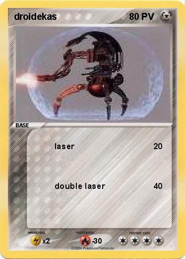 Pokemon droidekas