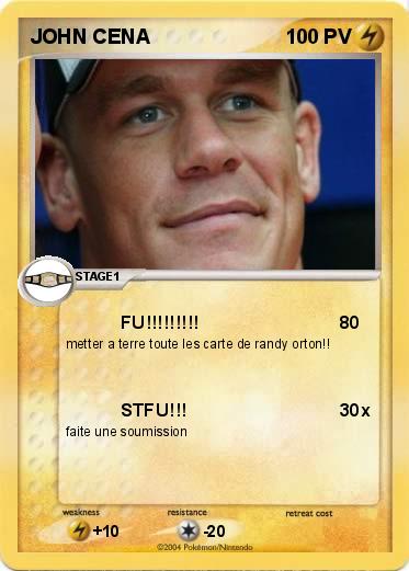 Pokemon JOHN CENA