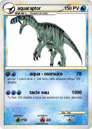 Pokemon aquaraptor