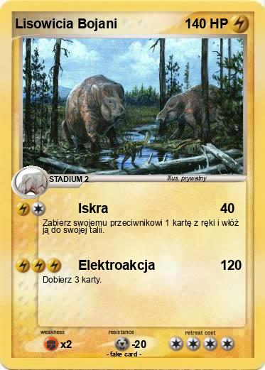 Pokemon Lisowicia Bojani