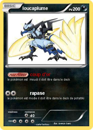 Pokemon loucaplume