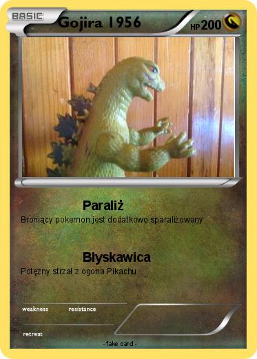 Pokemon Gojira 1956