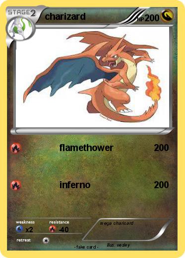 Pokemon charizard