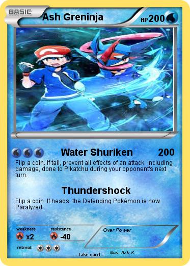 Pokemon Ash Greninja