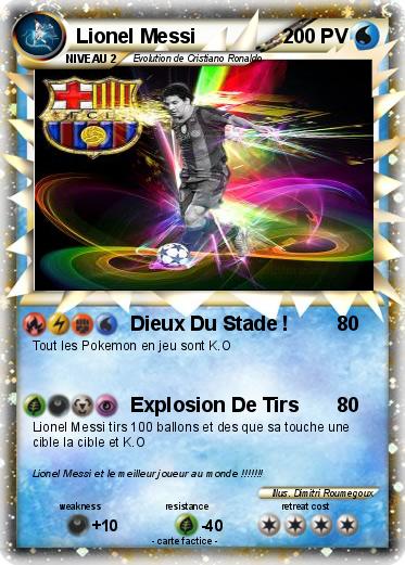 Pokemon Lionel Messi