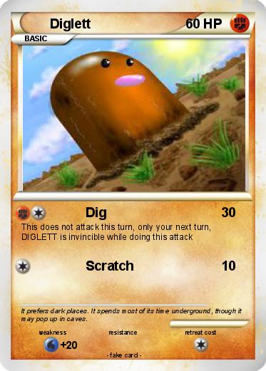 Pokemon Diglett