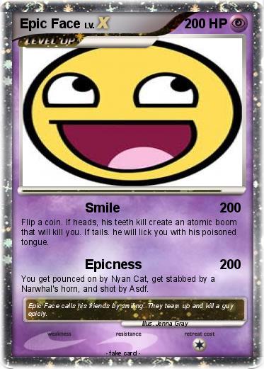 Pokemon Epic Face