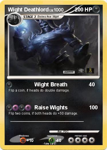 Pokemon Wight Deathlord