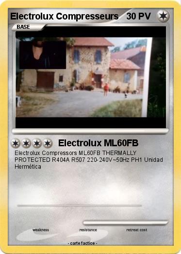 Pokemon Electrolux Compresseurs