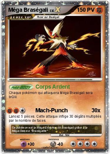 Pokemon Méga Braségali