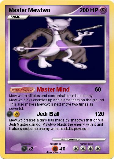 Pokemon Master Mewtwo