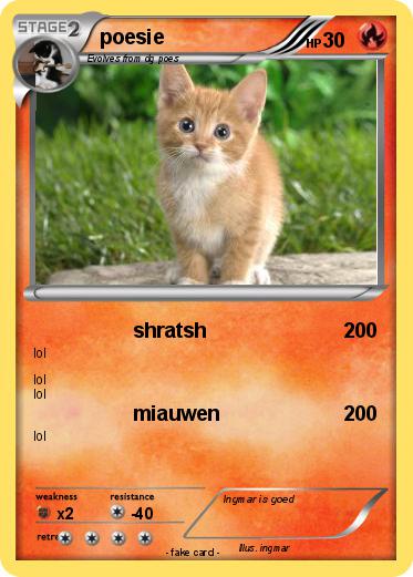 Pokemon poesie