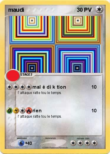 Pokemon maudi