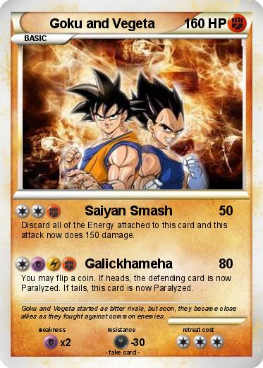 Pokemon Goku and Vegeta