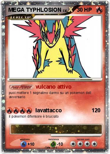 Pokemon MEGA TYPHLOSION