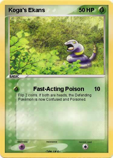 Pokemon Koga's Ekans