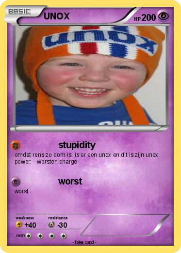Pokemon UNOX