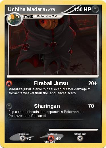 Pokemon Uchiha Madara