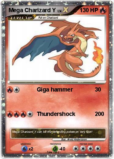 Pokemon Mega Charizard Y