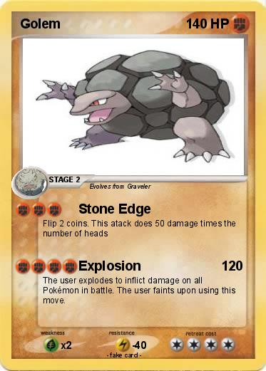 Pokemon Golem