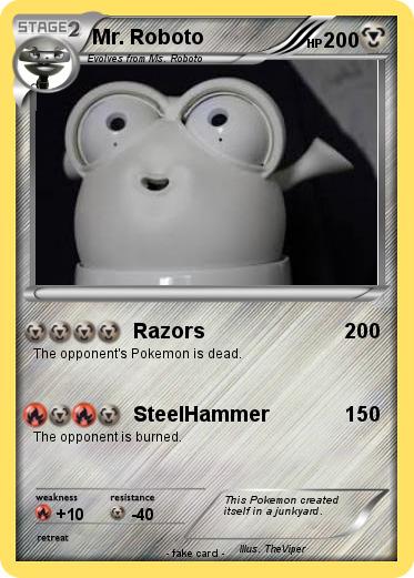 Pokemon Mr. Roboto
