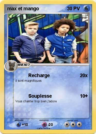 Pokemon max et mango