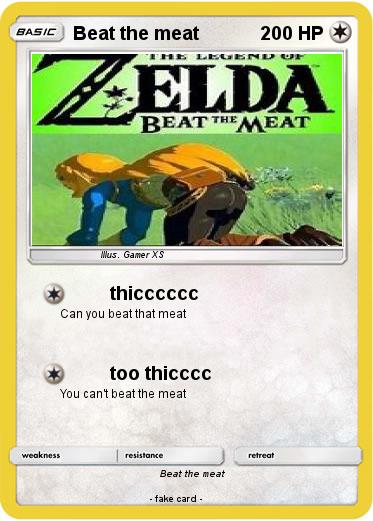 Pokemon Beat the meat