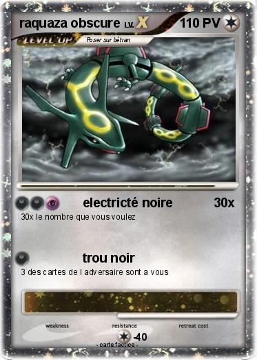 Pokemon raquaza obscure