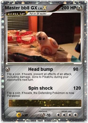 Pokemon Master bb8 GX