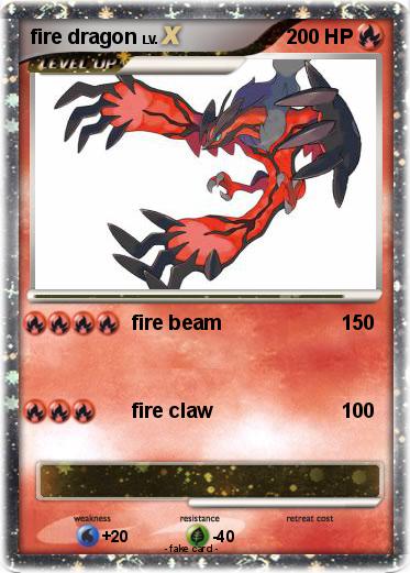 Pokemon fire dragon