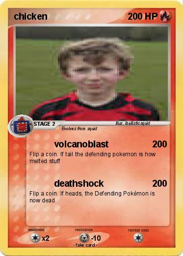 Pokemon chicken