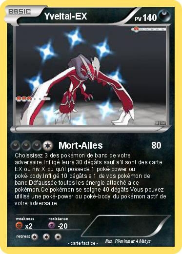 Pokemon Yveltal-EX