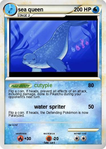 Pokemon sea queen