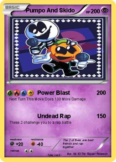 Pokemon Pumpo And Skido