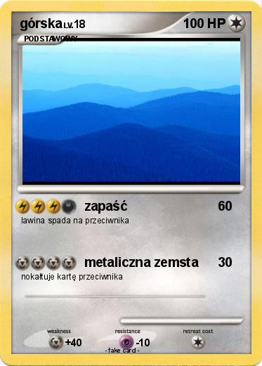Pokemon górska