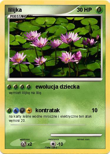 Pokemon lilijka