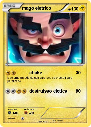 Pokemon mago eletrico