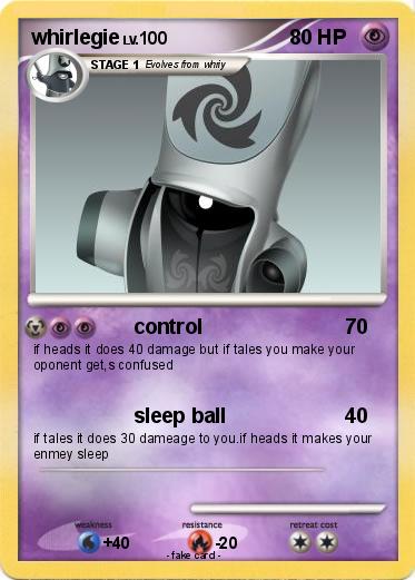 Pokemon whirlegie