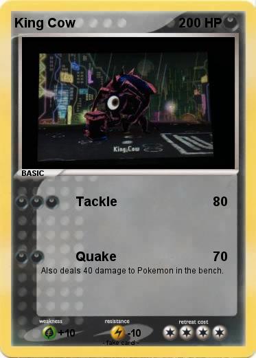 Pokemon King Cow