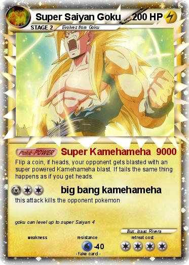 Pokemon Super Saiyan Goku