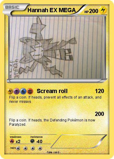 Pokemon Hannah EX MEGA