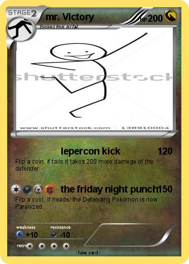 Pokemon mr. Victory