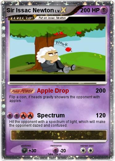 Pokemon Sir Issac Newton