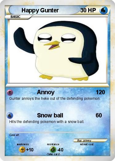 Pokemon Happy Gunter