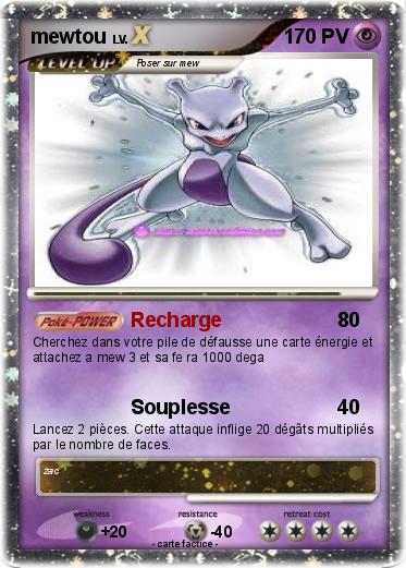 Pokemon mewtou