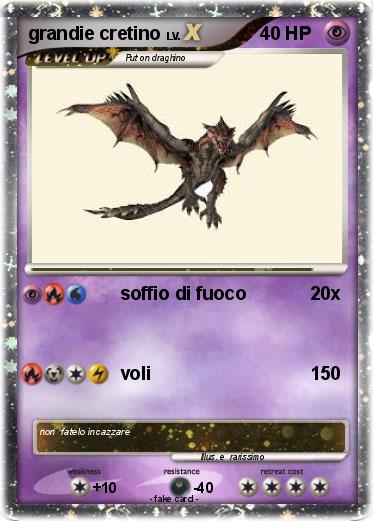 Pokemon grandie cretino